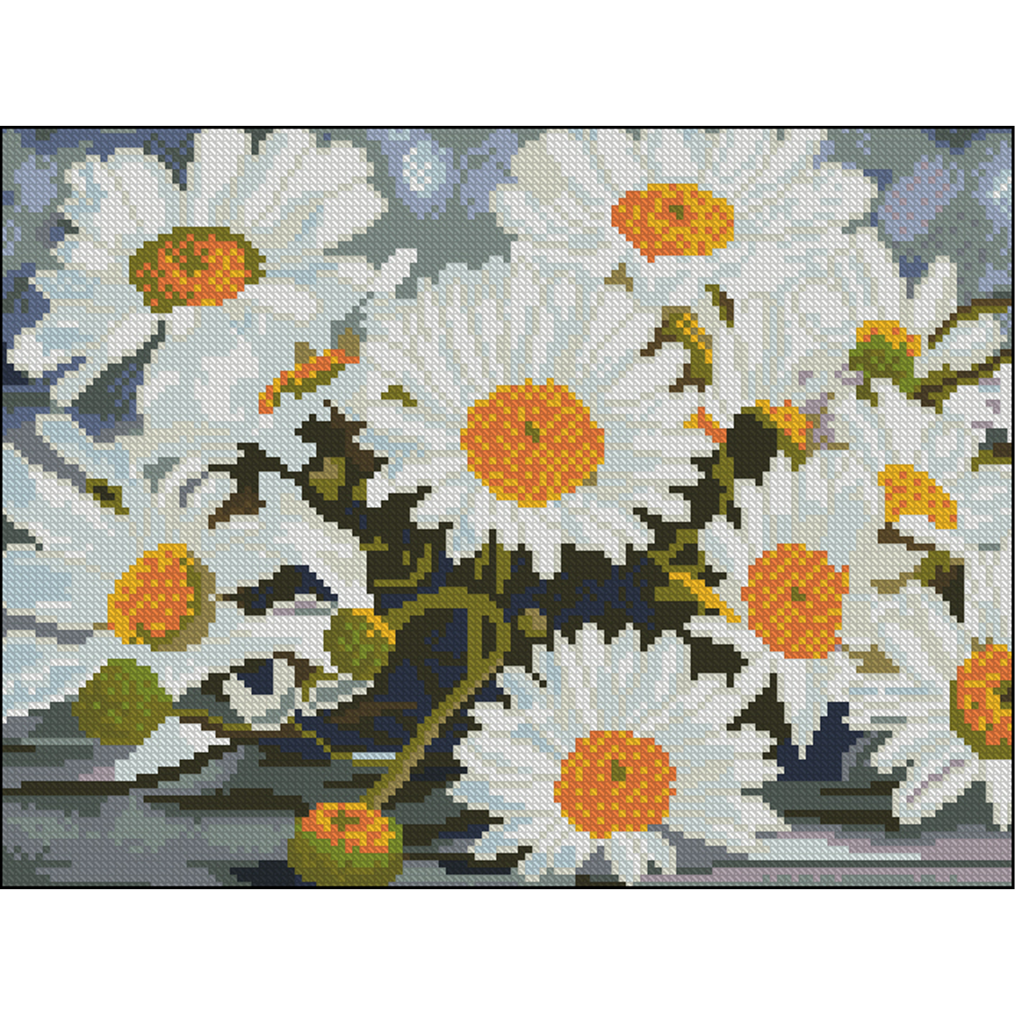 Алмазна мозаїка ПРЕМІУМ Приємність без підрамника