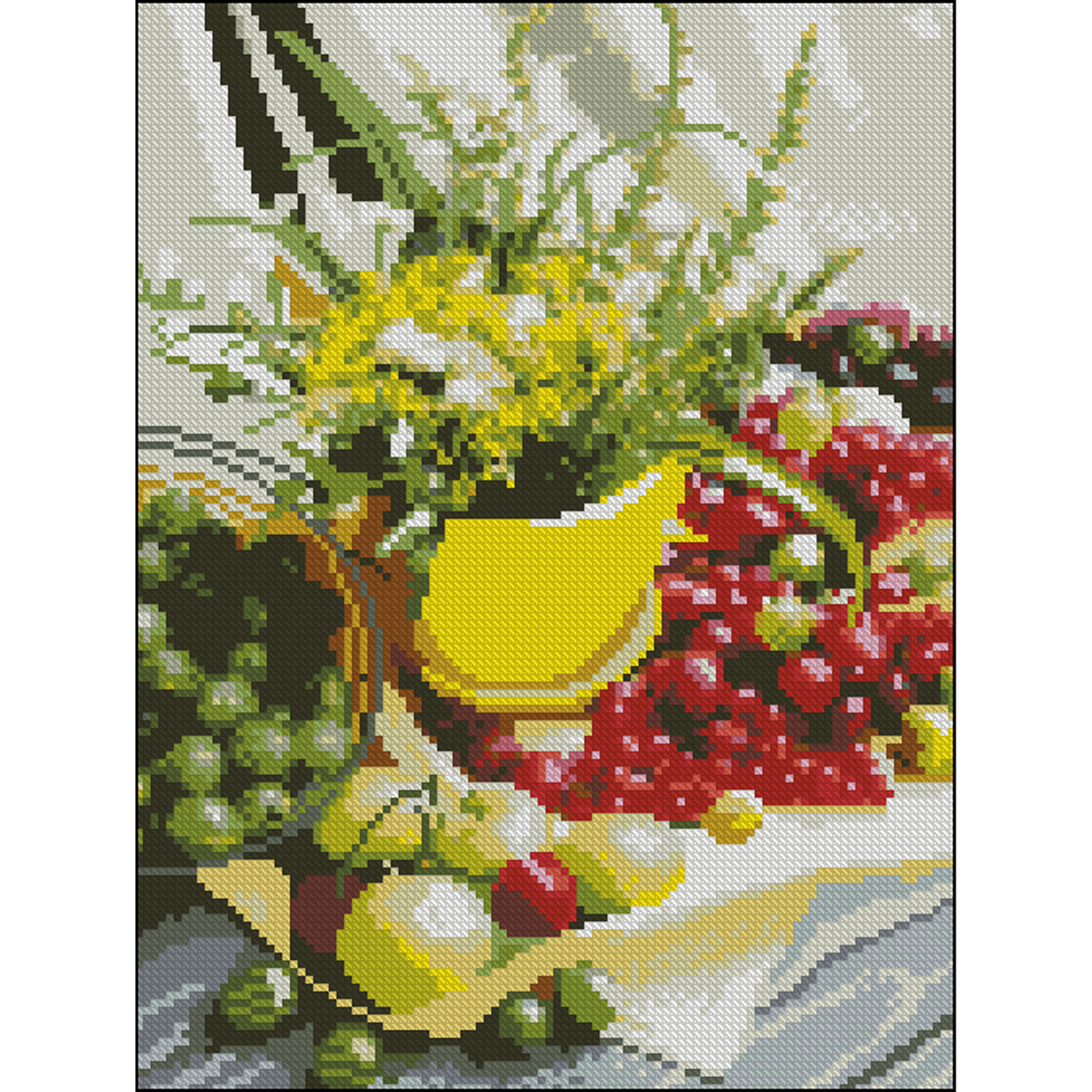 Алмазна мозаїка ПРЕМІУМ Чарівна композиція без підрамника