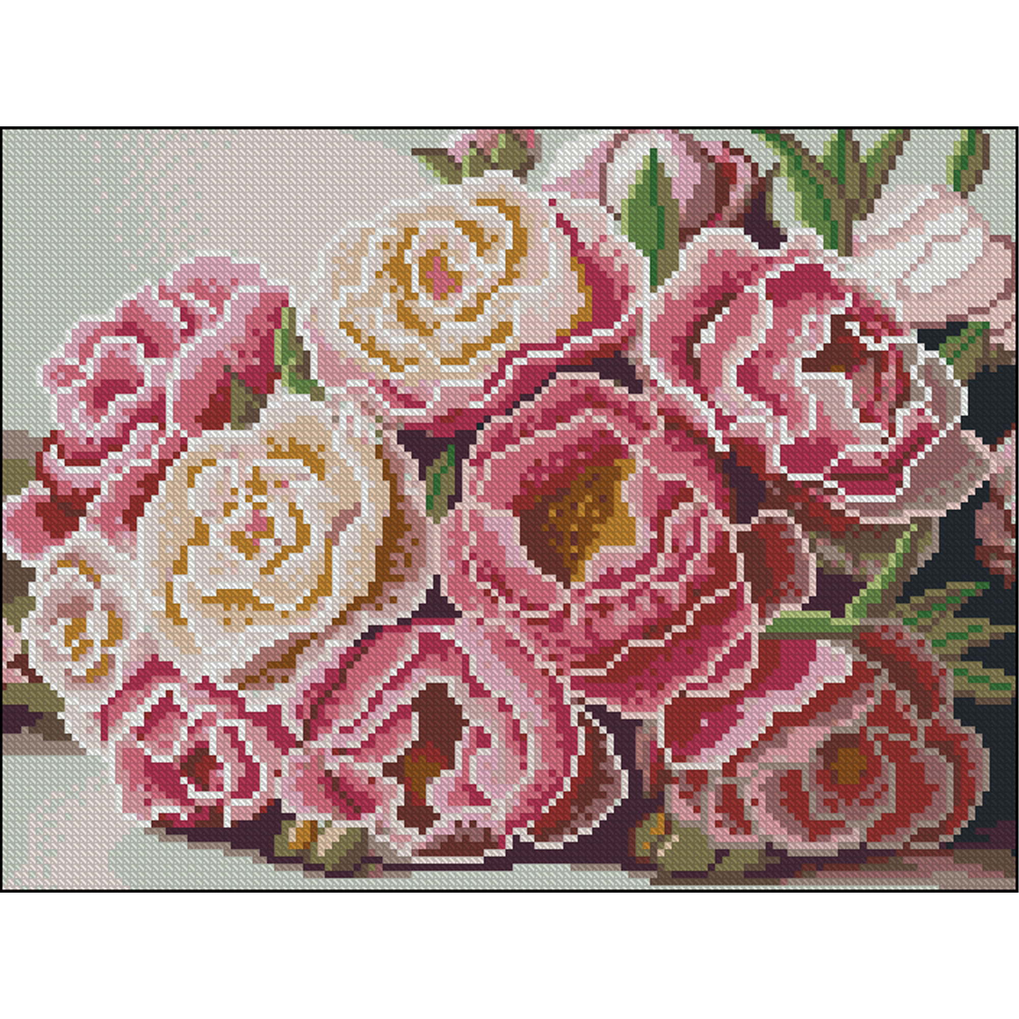 Алмазна мозаїка ПРЕМІУМ Сюрприз без підрамника