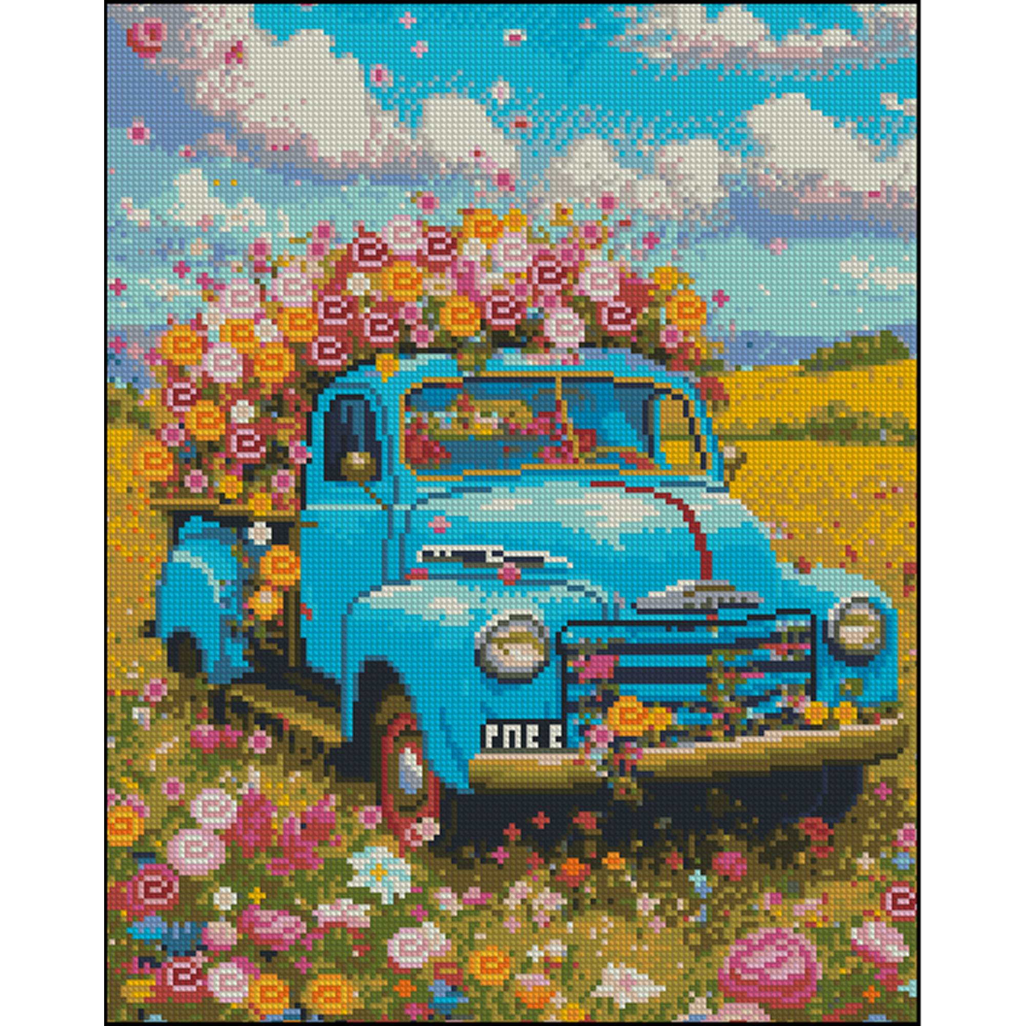 Алмазна мозаїка ПРЕМІУМ Прованс без підрамника