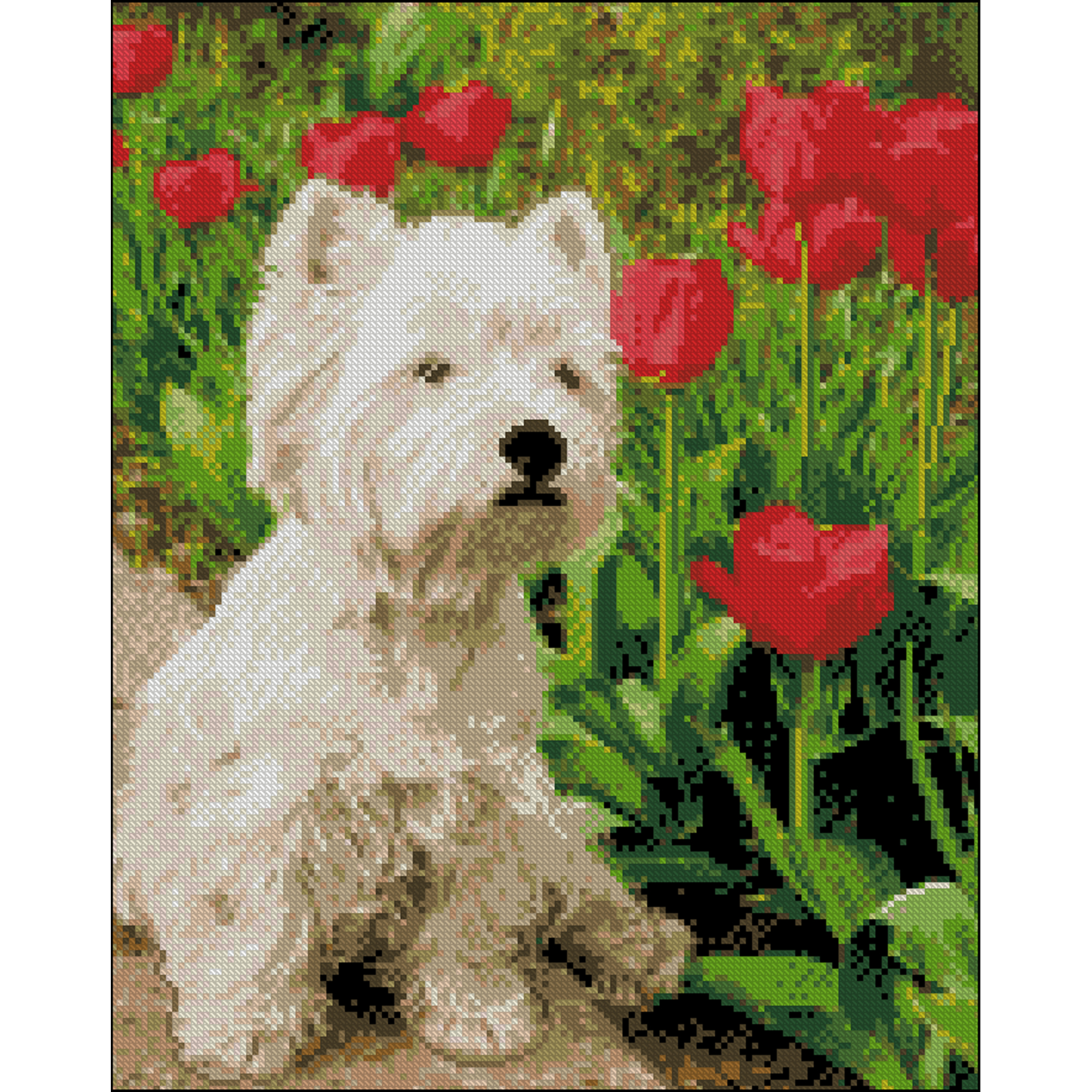 Алмазна мозаїка ПРЕМІУМ На прогулянці без підрамника