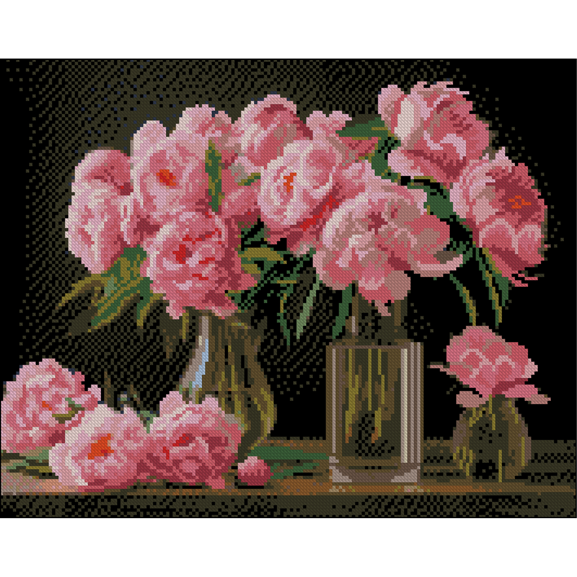 Алмазна мозаїка ПРЕМІУМ Краса в деталях без підрамника