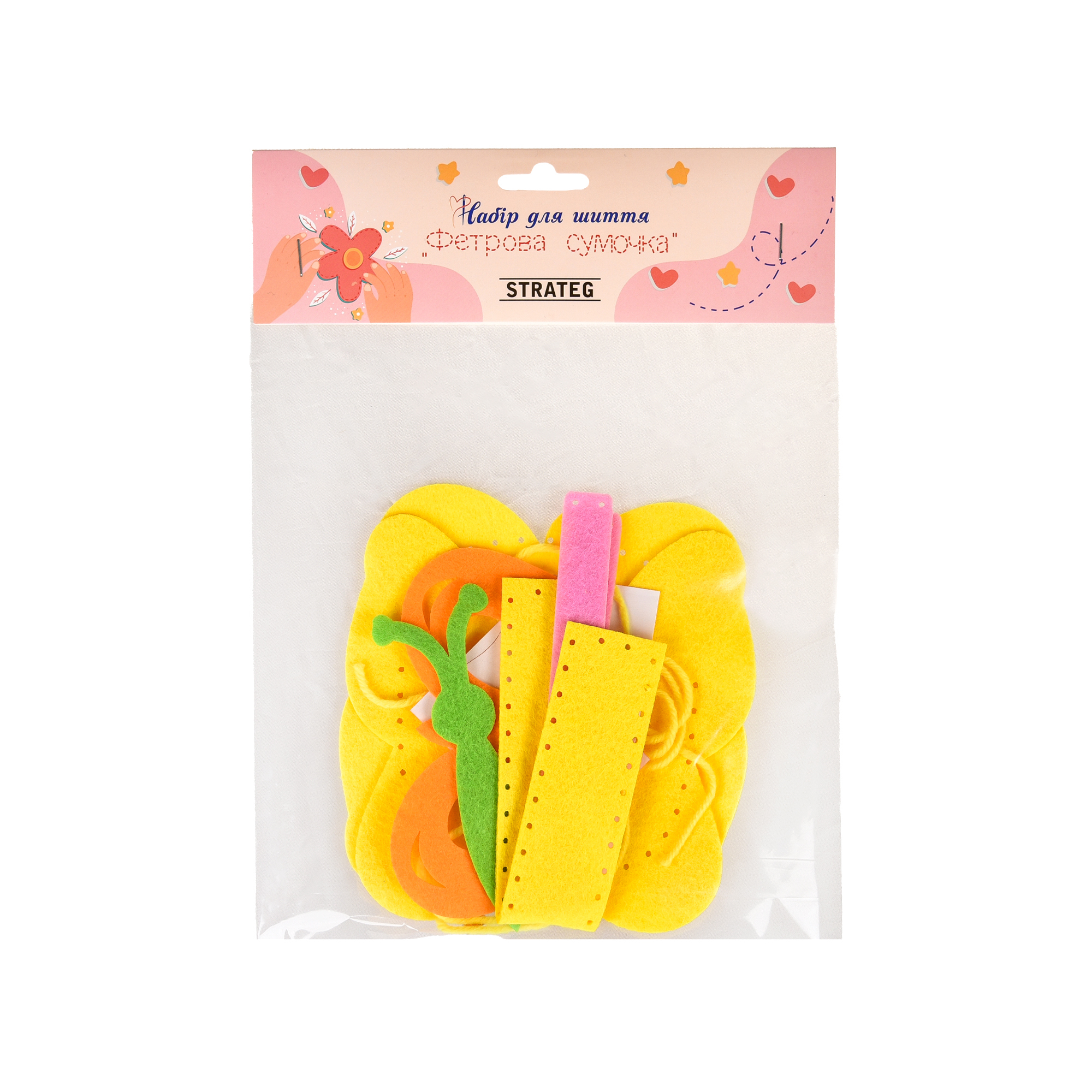 Набір для шиття Фетрова сумочка: Метелик (31030)