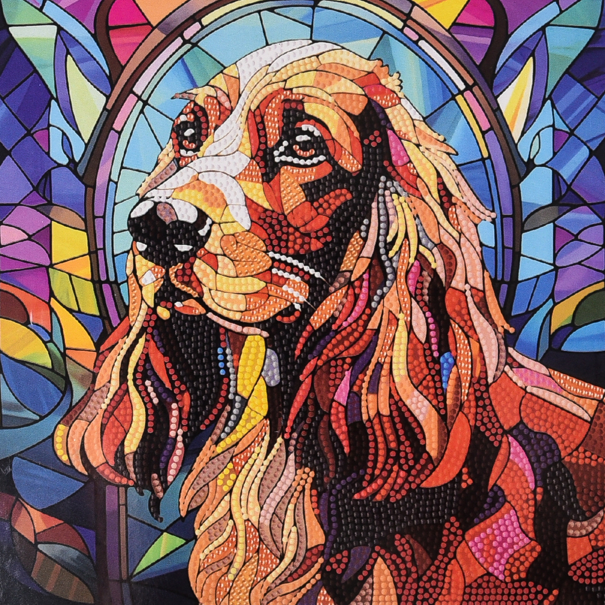 Алмазна мозаїка ПРЕМІУМ Вірний пес