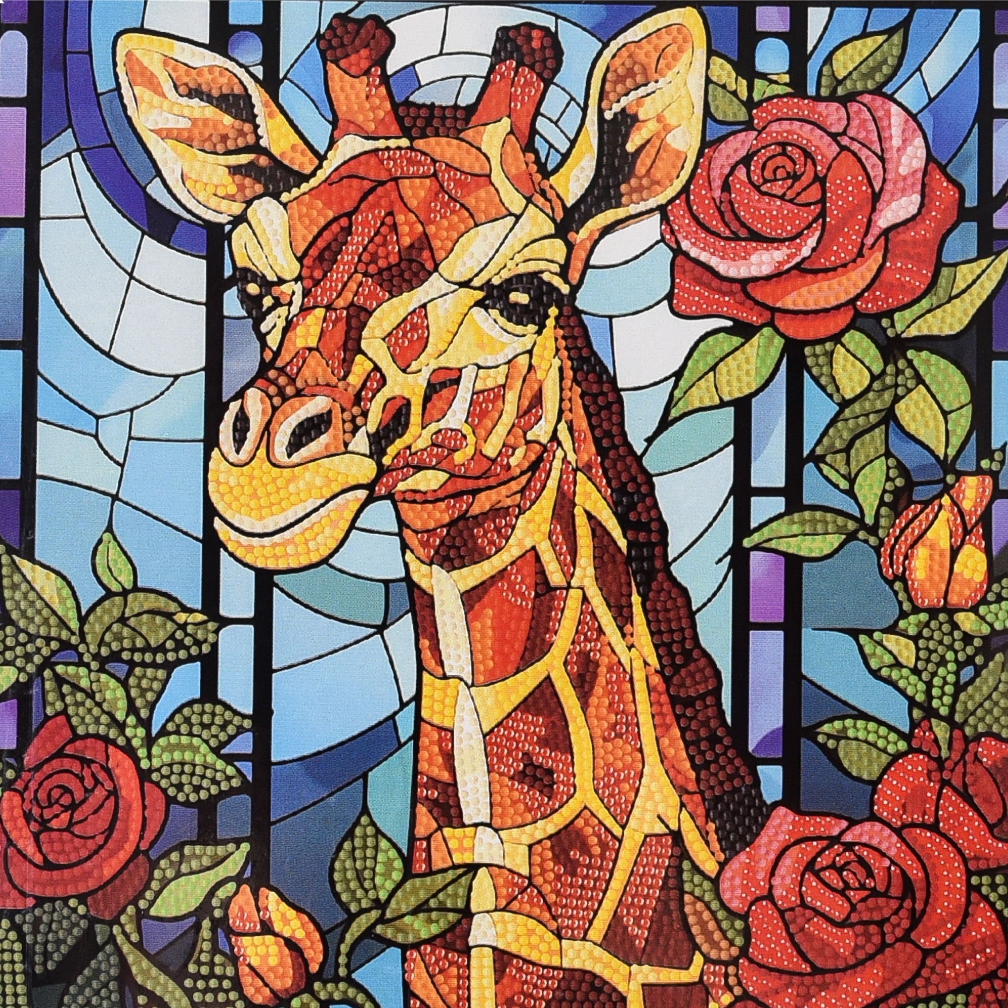 Алмазна мозаїка ПРЕМІУМ Жирафова казка