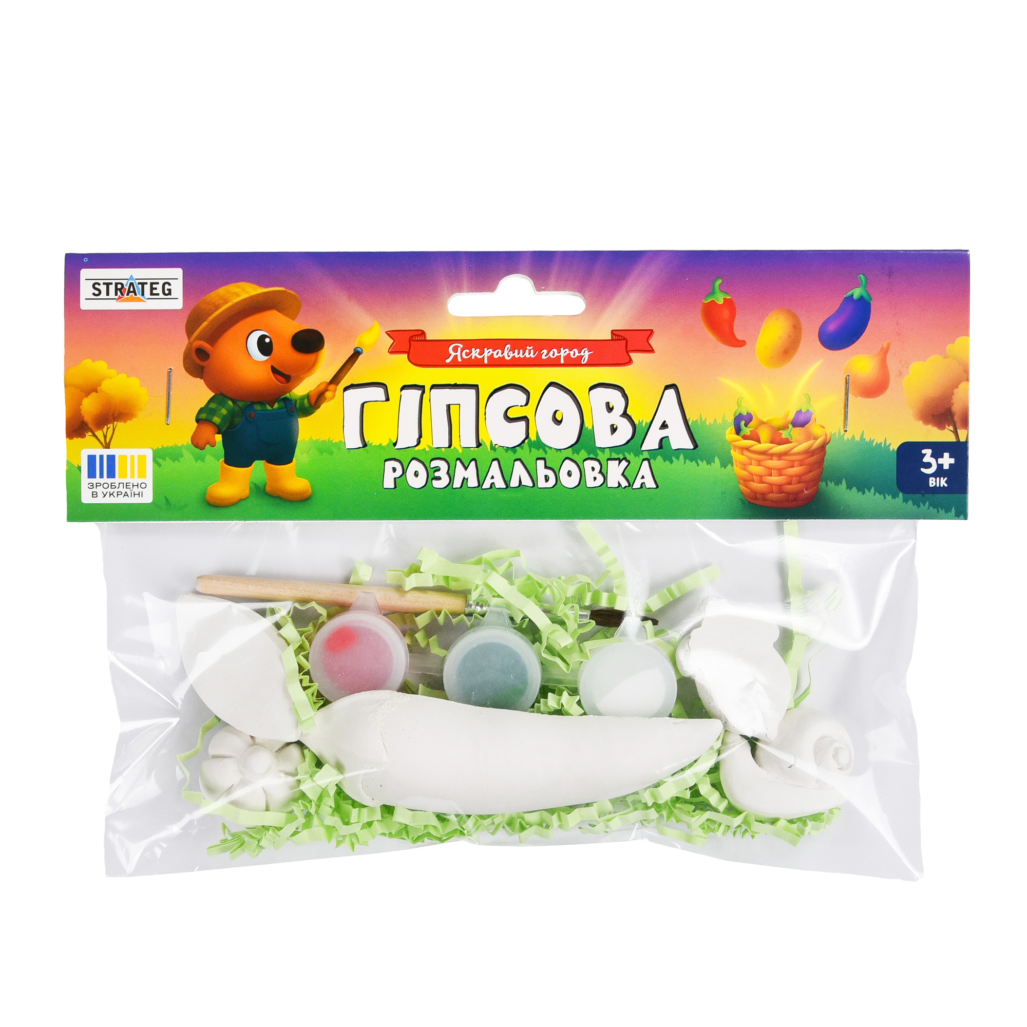 Гіпсова розмальовка Яскравий город (31060)